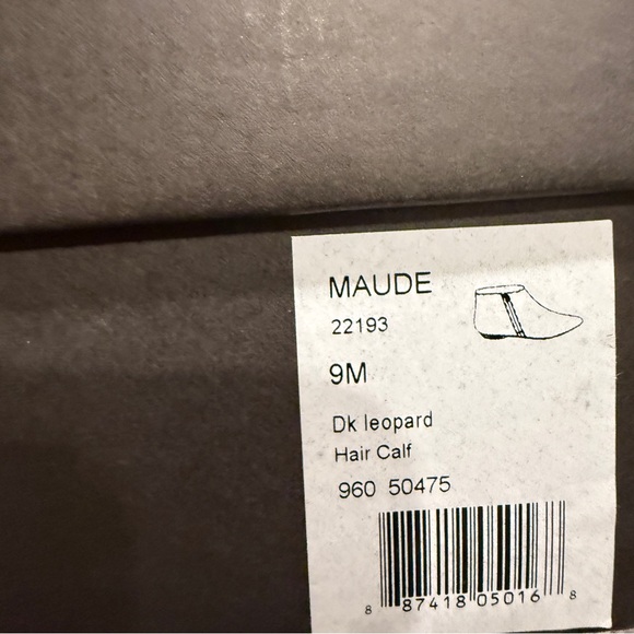 🐆 Corso Como Maude Leopard Haircalf Booties – Size 9M – Worn Once - Picture 9 of 9